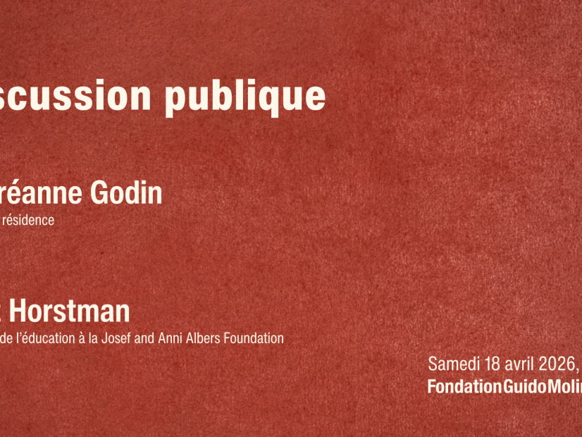 Public discussion: Andréanne Godin & Fritz Horstman